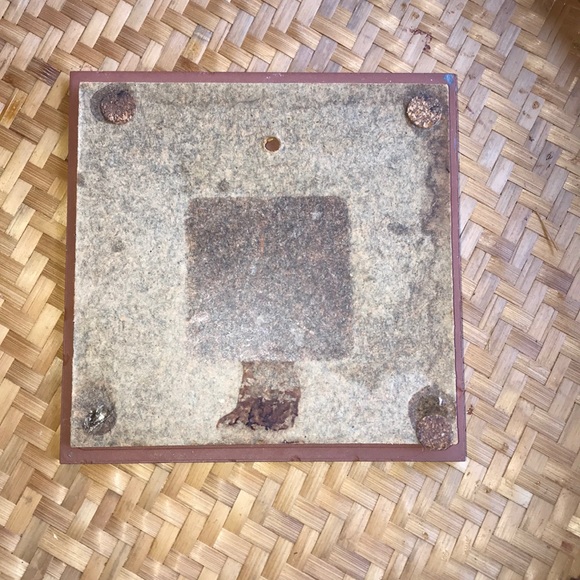 Vintage southwestern hand painted Arizona trivet - Picture 4 of 6